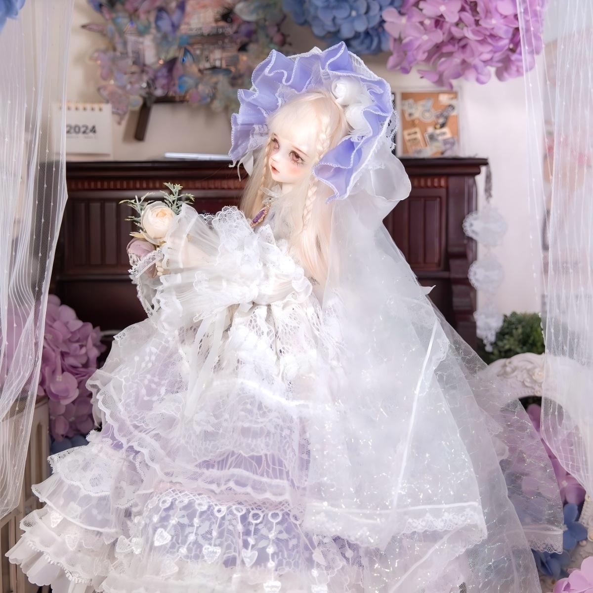 noble manor skirt for 1/4 bjd doll