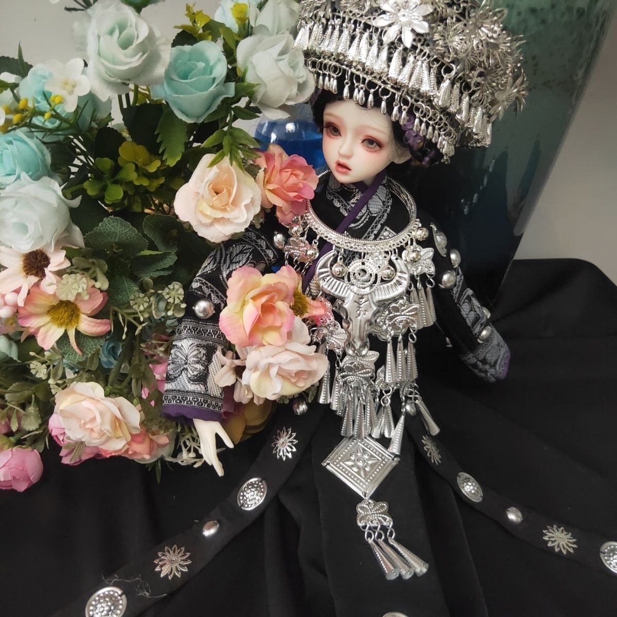 ethnic minority costume set for 1/3 bjd doll