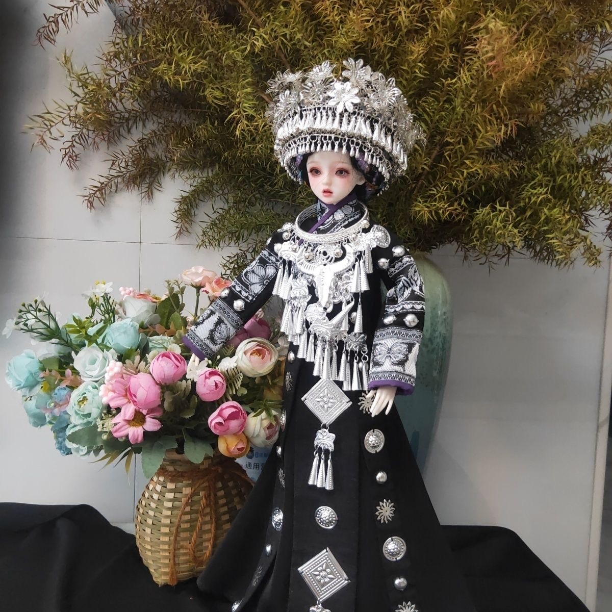 ethnic minority costume set for 1/4 bjd doll