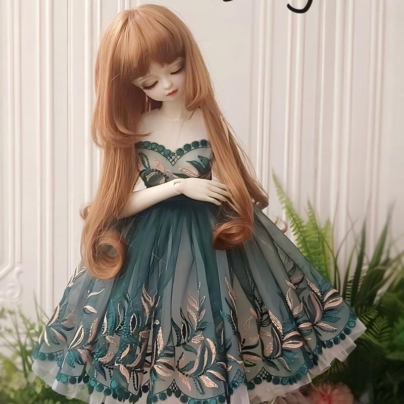 fabric texture detail tracy skirt for bjd dolls