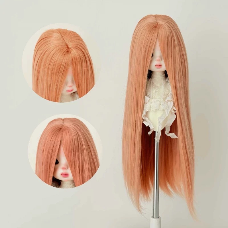 BDJ Doll Wig Icy Blue Long Straight Hair | Atelier Chantilly