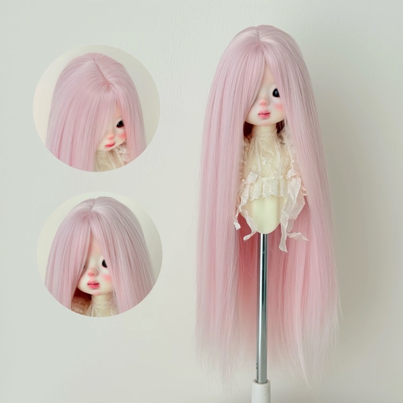 **BDJ Doll Wig Mint Green Long Straight Hair | Atelier Chantilly**