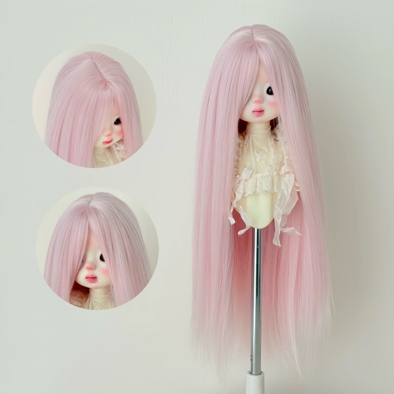 **BDJ Doll Wig Mint Green Long Straight Hair | Atelier Chantilly**