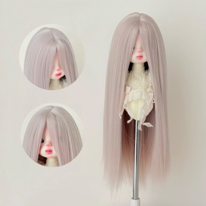 BDJ Doll Wig Midnight Black Long Straight Wig | BDJ Accessories