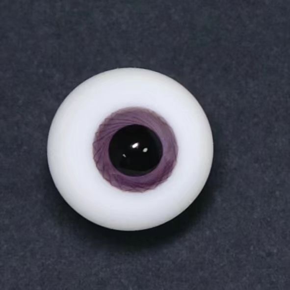 Single Purple 1/3 BJD Glass Eye Detail - atelierchantilly