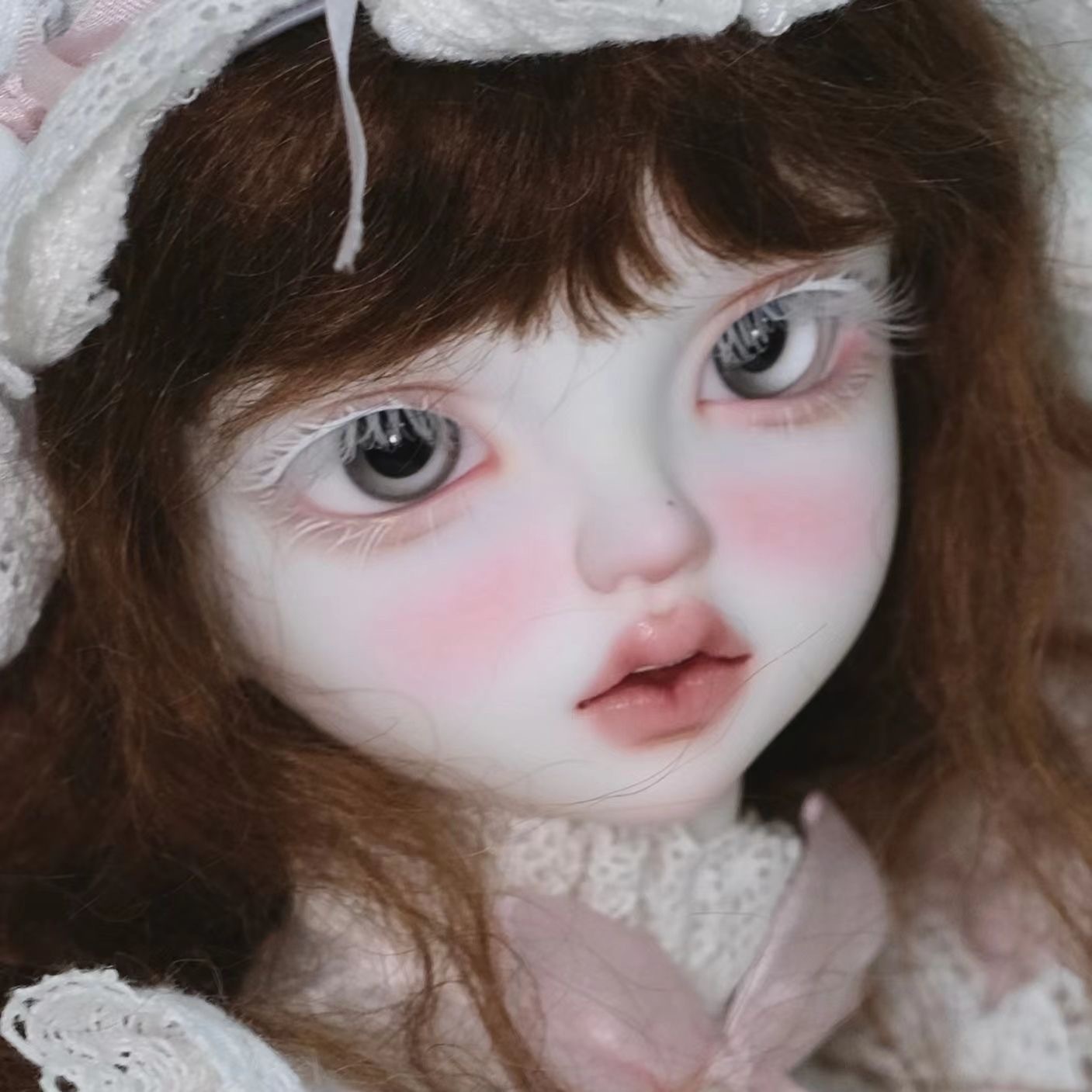 1/3 BJD Doll with Handmade Gray Glass Eyes Stylish Look - atelierchantilly