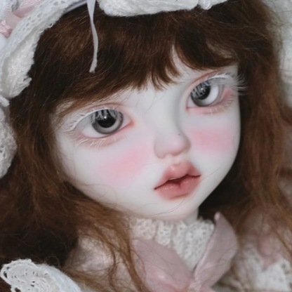 1/3 BJD Doll with Handmade Gray Glass Eyes Stylish Look - atelierchantilly