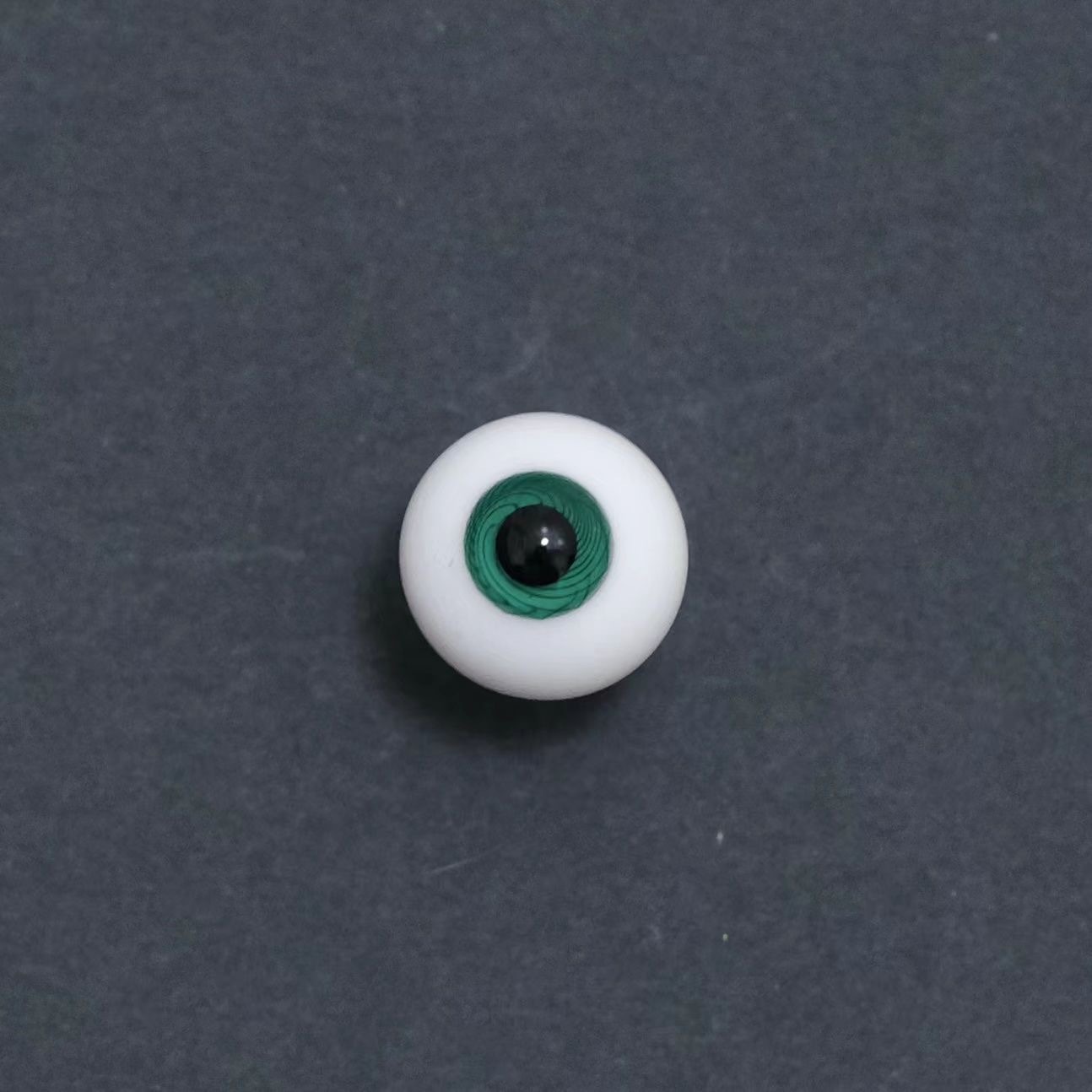 Handmade Teal Green 1/3 BJD Glass Eye Detail - atelierchantilly