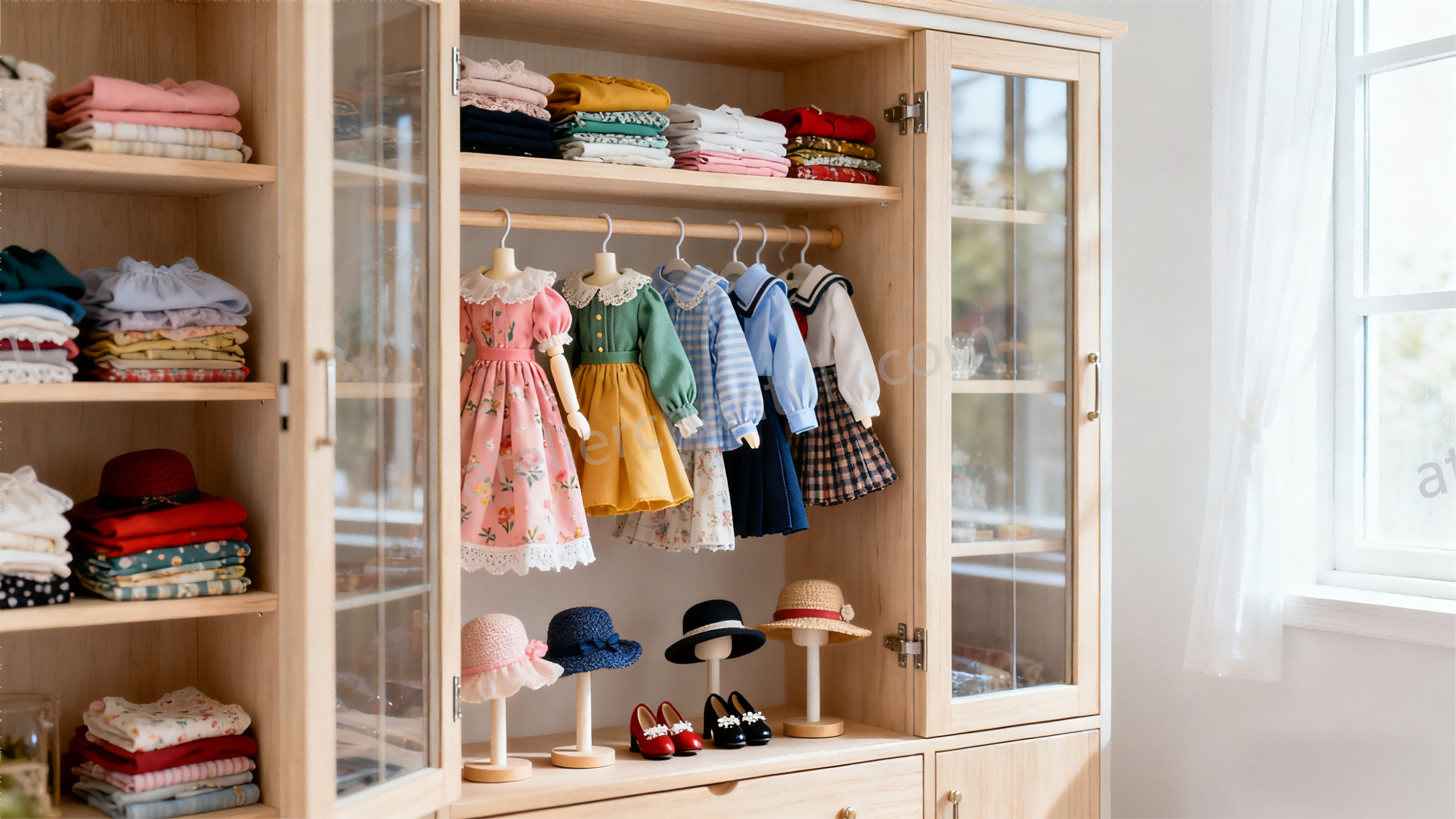 How to Build a Capsule Wardrobe for Your BJD Doll-Atelier Chantilly