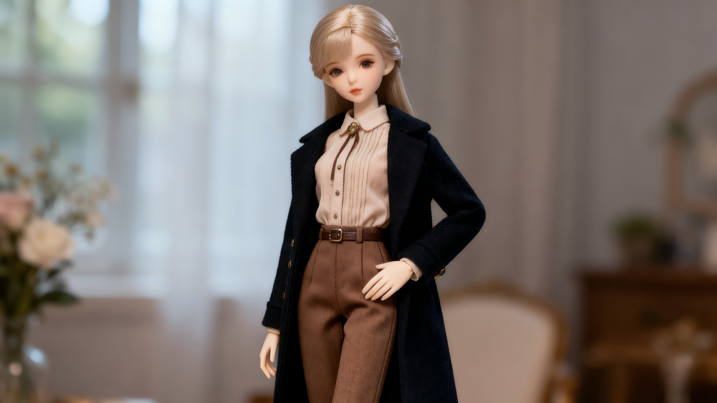 Different BJD outfit styles showing how proportion changes appearance