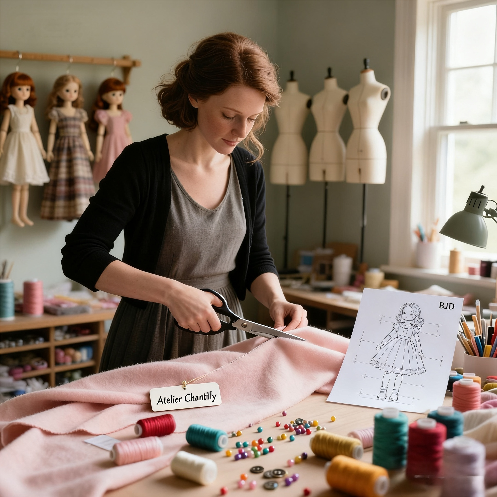 {"default":"Handmade luxury BJD doll clothing with lace and embroidery by Atelier Chantilly"}
