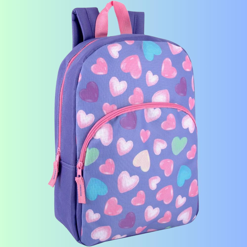 15 Inch Kids Backpacks for Boys & Girls | Preschool, Kindergarten, Elementary School Backpacks with Adjustable, Padded Straps (Tough Trucks)