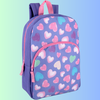 15 Inch Kids Backpacks for Boys & Girls | Preschool, Kindergarten, Elementary School Backpacks with Adjustable, Padded Straps (Tough Trucks)