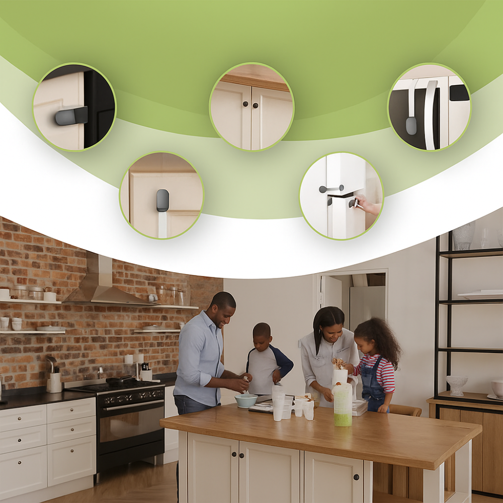 Baby Proofing Child Safety Locks Pack Of 2