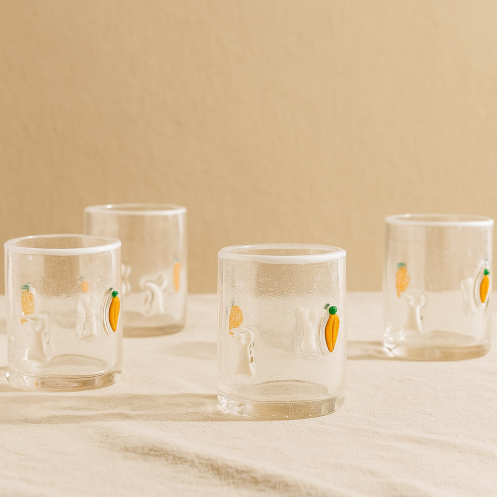 Icon Drinking Glasses Set Of 4
