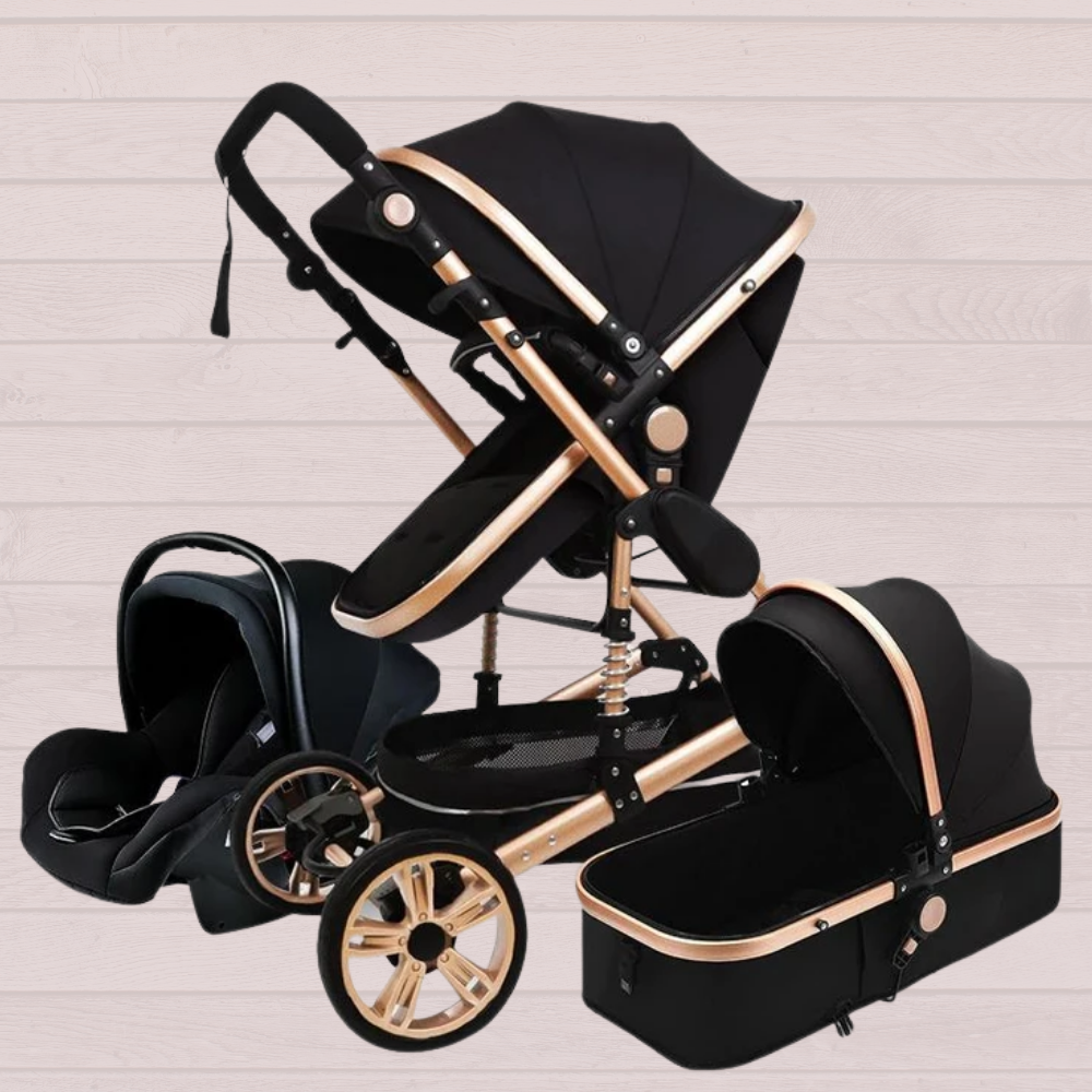 3-in-1 Comfy Baby Stroller-Viral Super Shop