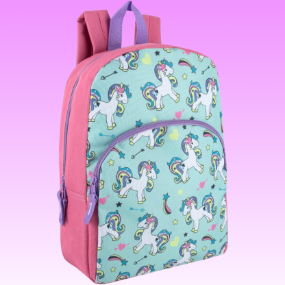 15 Inch Kids Backpacks for Boys & Girls | Preschool, Kindergarten, Elementary School Backpacks with Adjustable, Padded Straps (Tough Trucks)