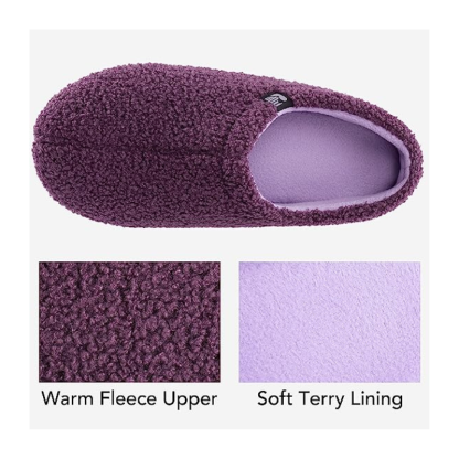 Teddy Fleece Closed Back Indoor Slipper-Viral Super Shop