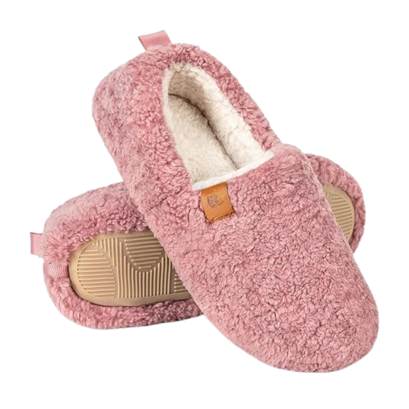 Lightweight Indoor Slippers With Fluffy Touch-Viral Super Shop