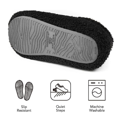 Teddy Fleece Closed Back Indoor Slipper-Viral Super Shop