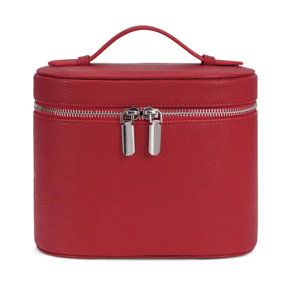 Makeup Organizer Bag with Removable Divider Travel Toiletry Cosmetic Case for Women