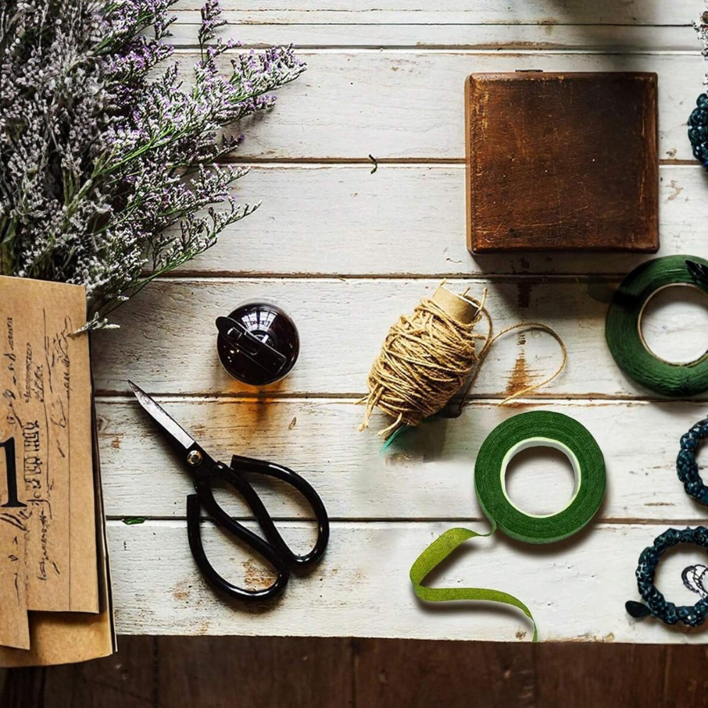 Floral Craft Tapes For Bouquet Stem Wrapping And Design Projects