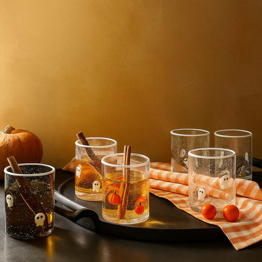 Icon Drinking Glasses Set Of 4