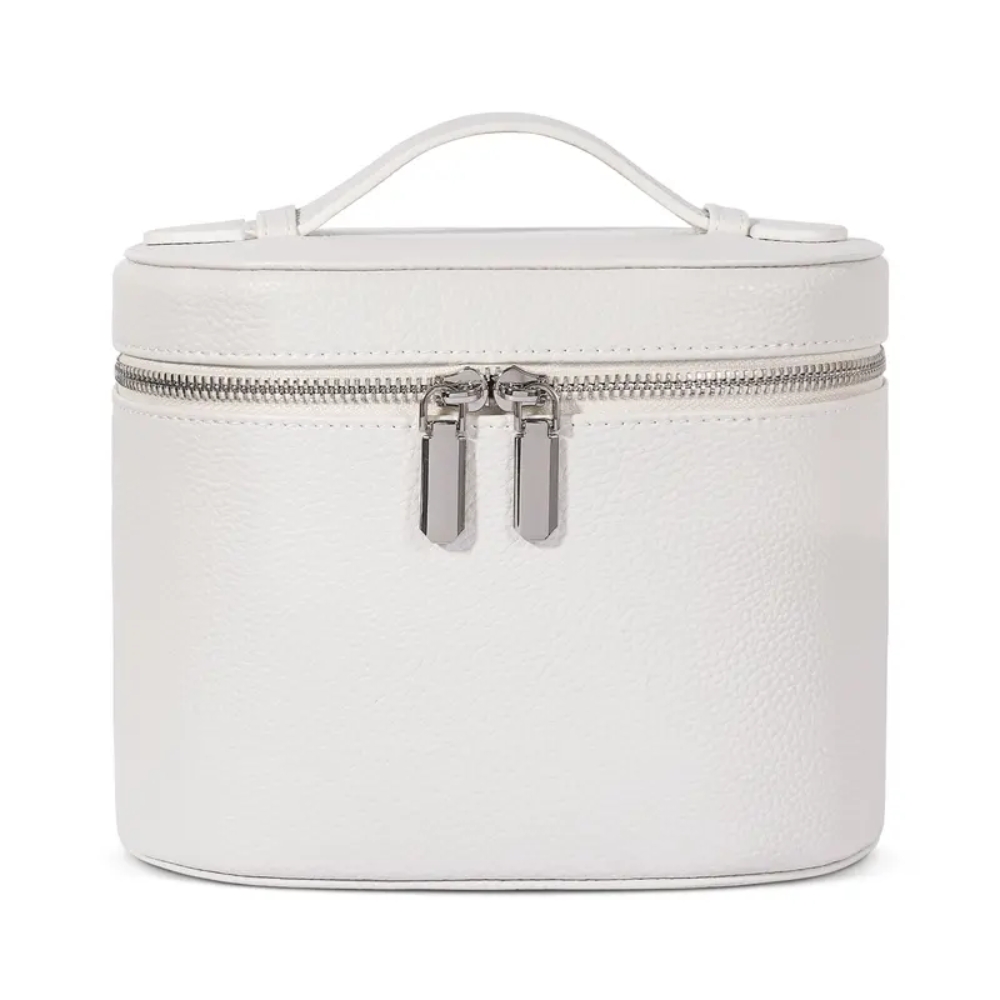 Makeup Organizer Bag with Removable Divider Travel Toiletry Cosmetic Case for Women