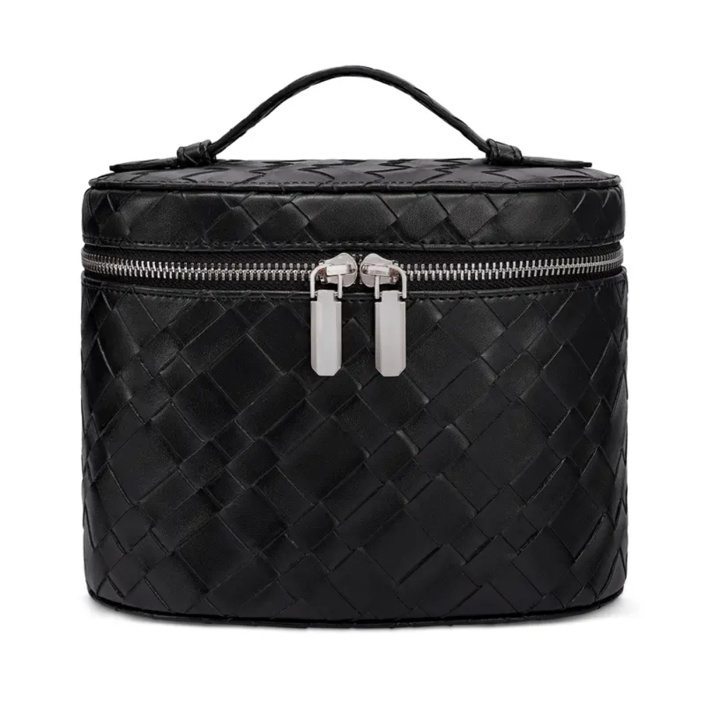 Makeup Organizer Bag with Removable Divider Travel Toiletry Cosmetic Case for Women