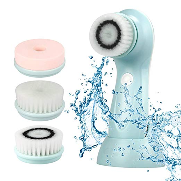 3-in-1 Electric Facial Cleansing Brush-Viral Super Shop