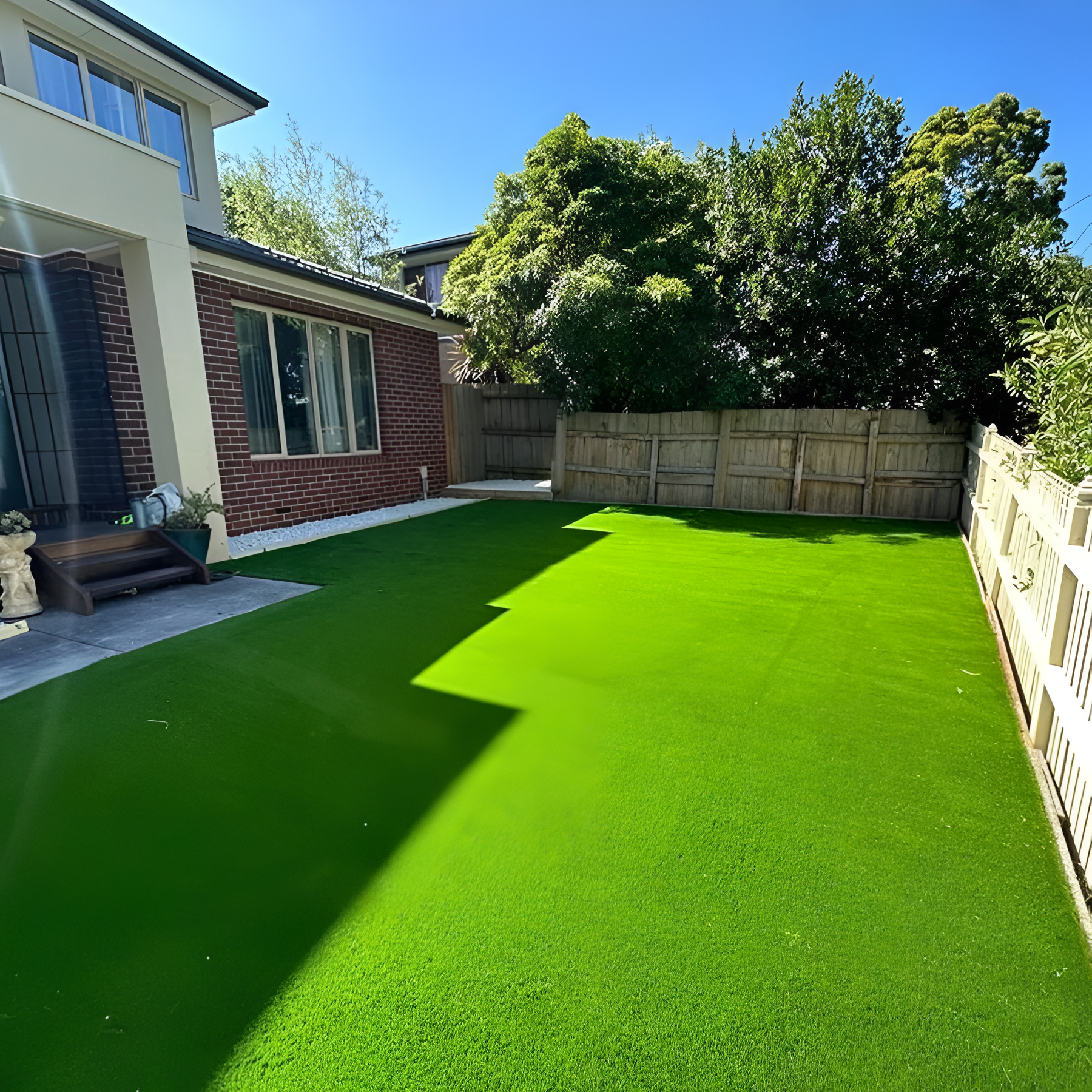 DALTACK 12"X12" Artificial Turf, Floor Decorative Mat, Turf Set, 9/ 18/ 27/ 32 Pieces, For Indoor Outdoor Dog Pets