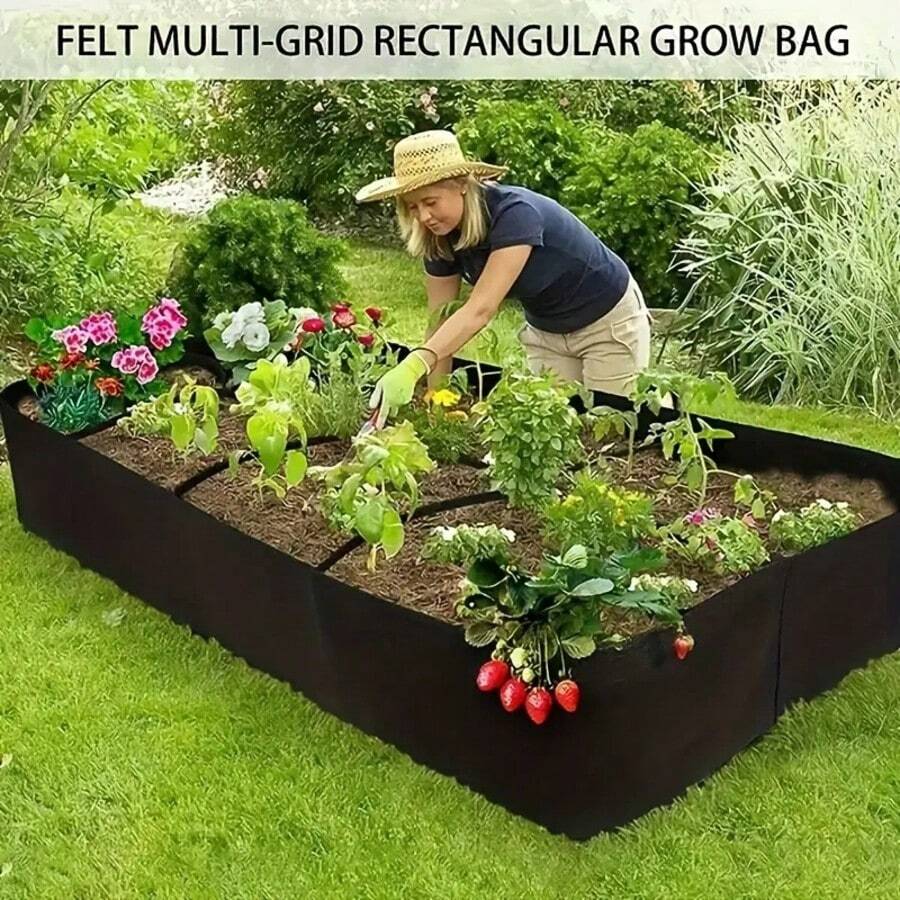 Upgraded Thickened 8 Compartment Garden Bed Covers For Growing Plants