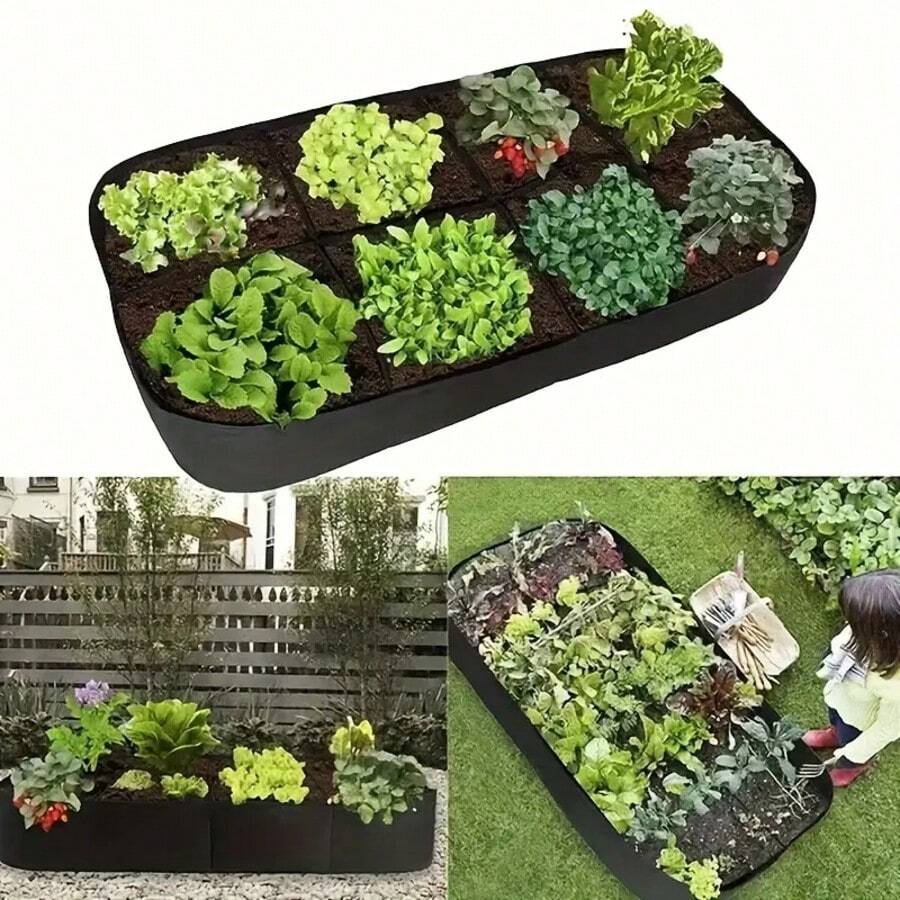Upgraded Thickened 8 Compartment Garden Bed Covers For Growing Plants