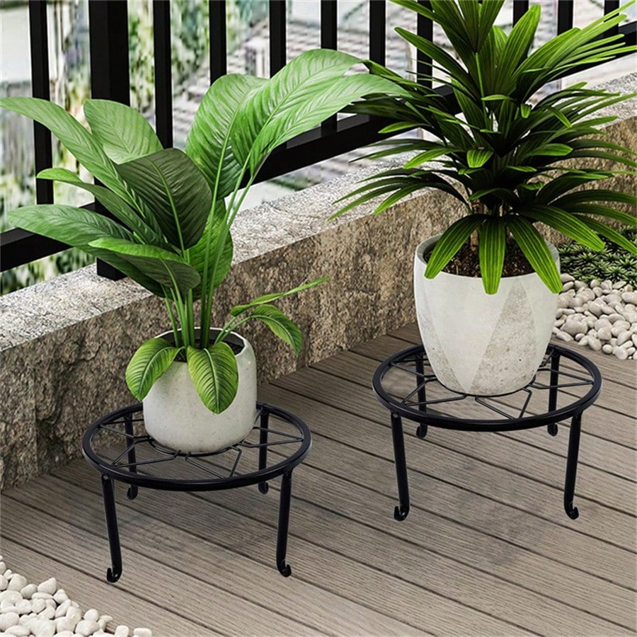  Pack Metal Plant Stands,Heavy Duty Potted Holder 