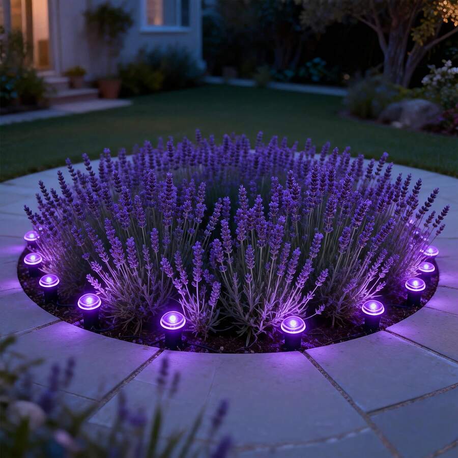30 Pieces Waterproof Solar LED Pathway Lights 