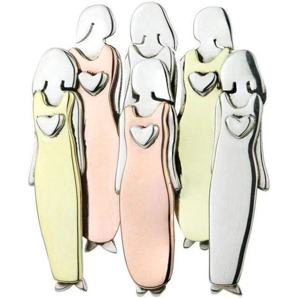 Bond Between Sisters Vintage Handmade Pins-Viral Super Shop