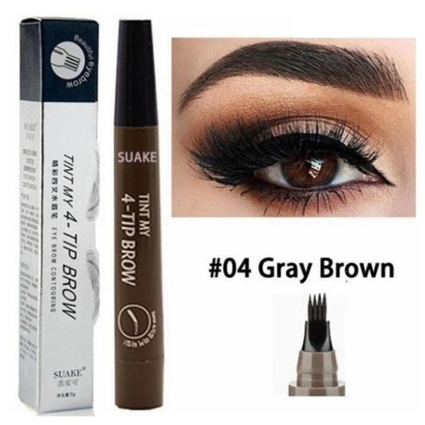 Natural Tattoo Eyebrow Pen-Viral Super Shop