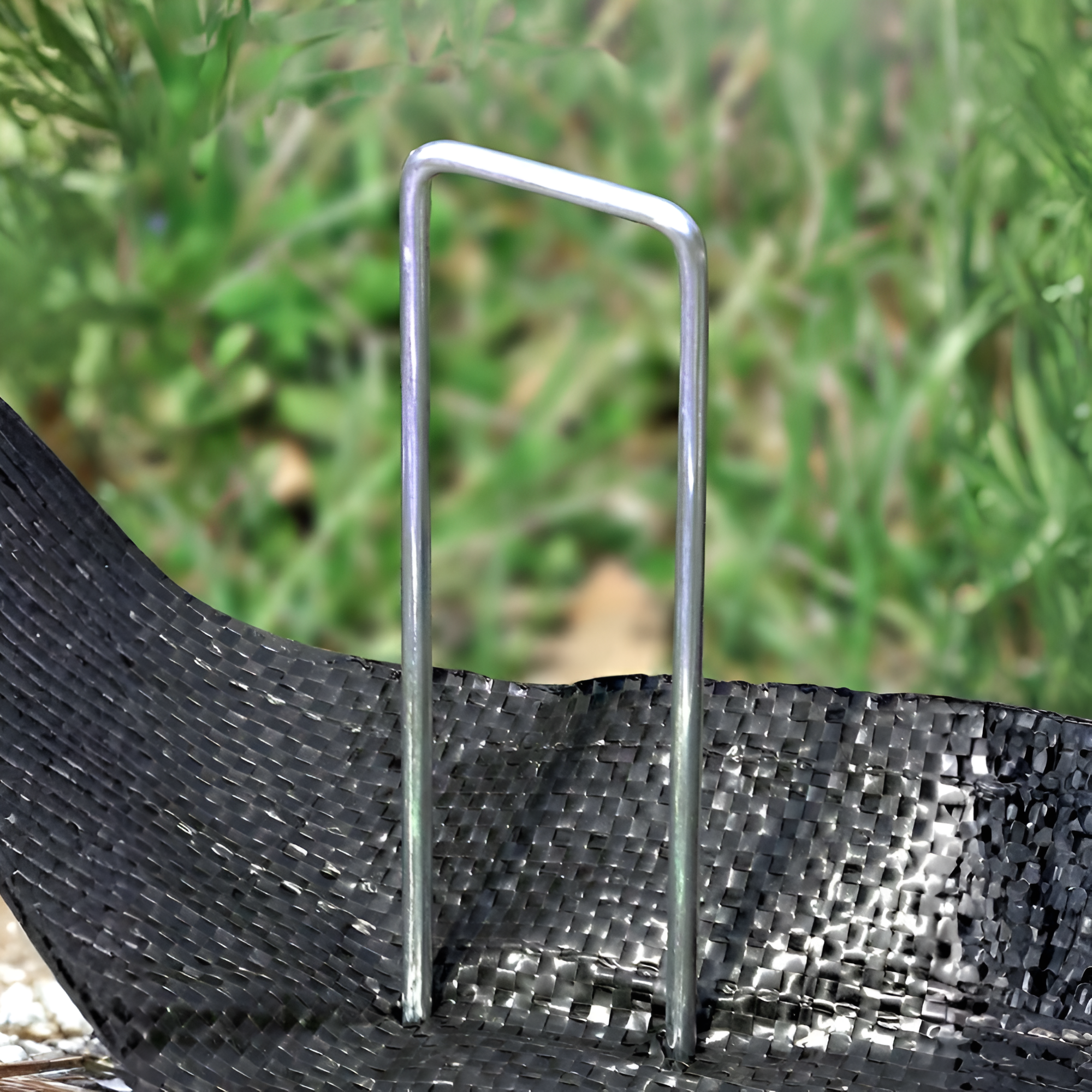 U Shaped Galvanized Garden Nails Staples And Pins For Ground Fixing