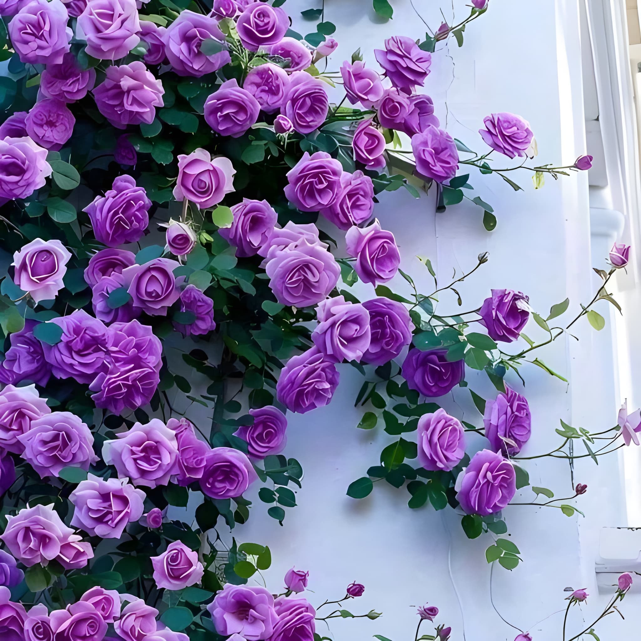 200 Climbing Rose Plant Four Seasons Blooming Flower Seeds