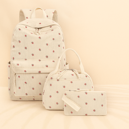 School Backpack Teens Girls Boys Kids School Book Bags With Lunch Box Pencil Bag