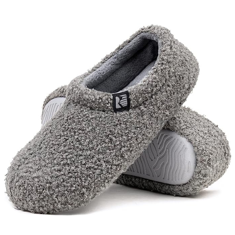 Teddy Fleece Closed Back Indoor Slipper-Viral Super Shop