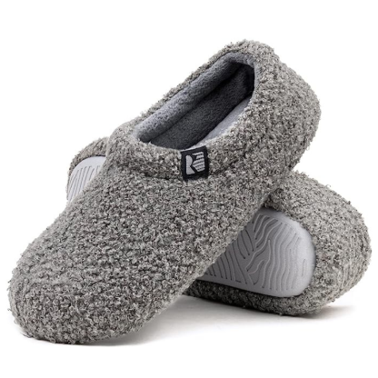 Teddy Fleece Closed Back Indoor Slipper-Viral Super Shop