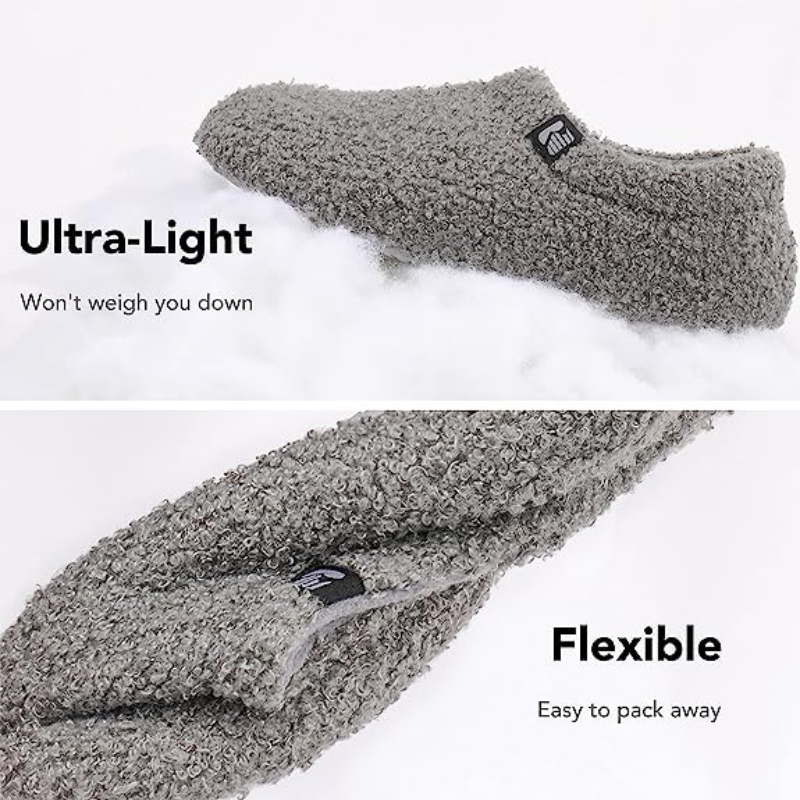 Teddy Fleece Closed Back Indoor Slipper-Viral Super Shop