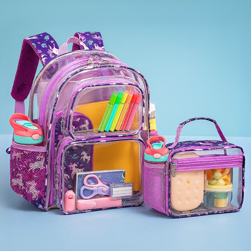 Kids Backpack and Lunch Bag Set