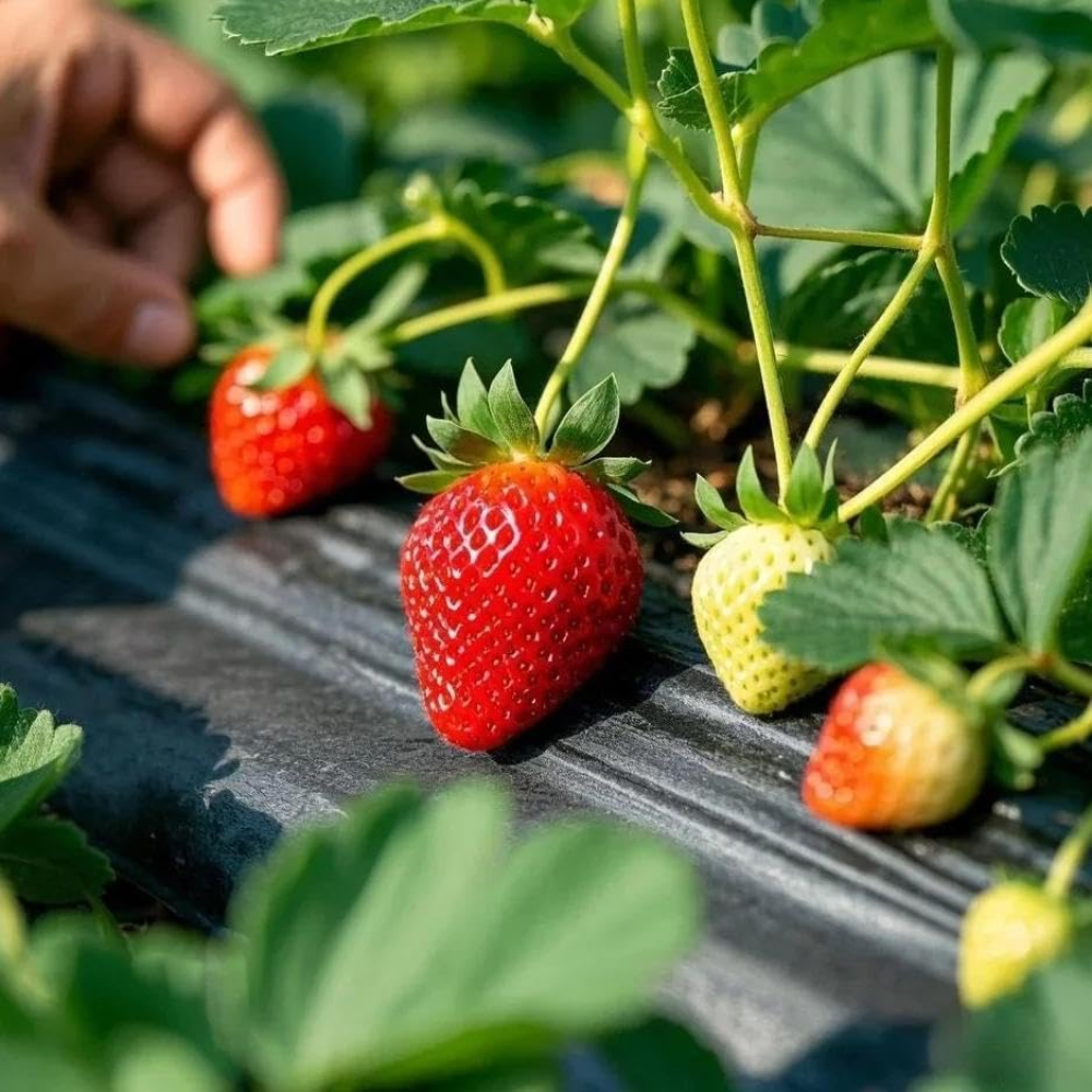  2000 Cream Strawberry Seeds - Richly Sweet & Tender