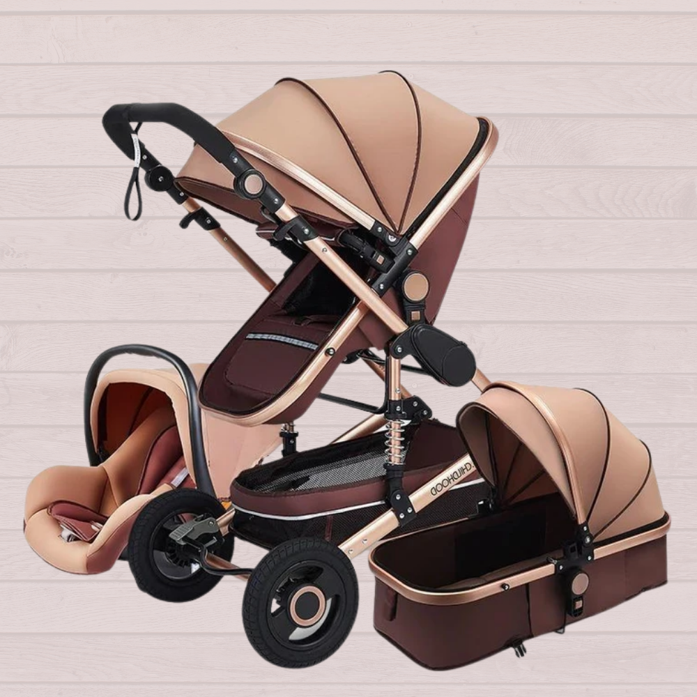 3-in-1 Comfy Baby Stroller-Viral Super Shop