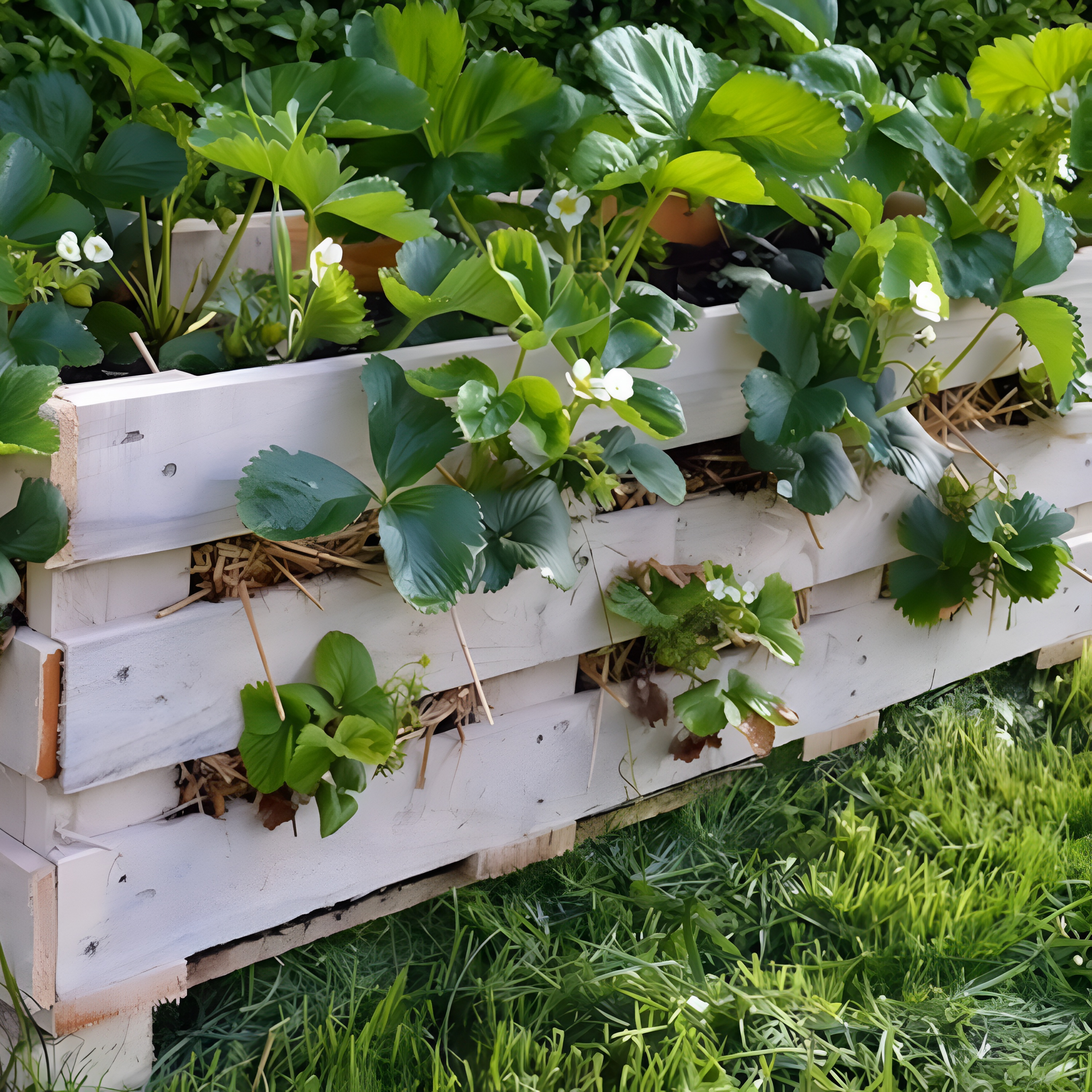 200pcs Cream Strawberry Seeds