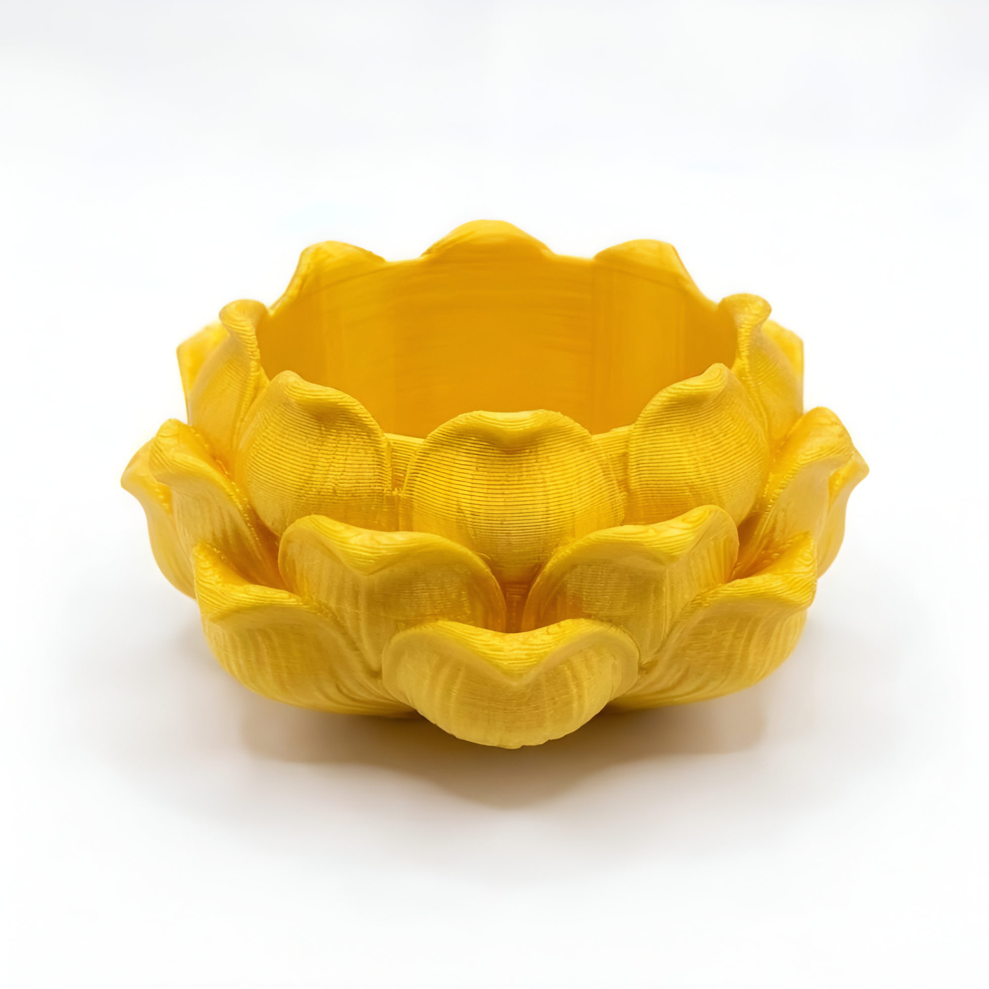 Lotus Flower Decorative Plastic Planter Pot For Succulents And Cactus