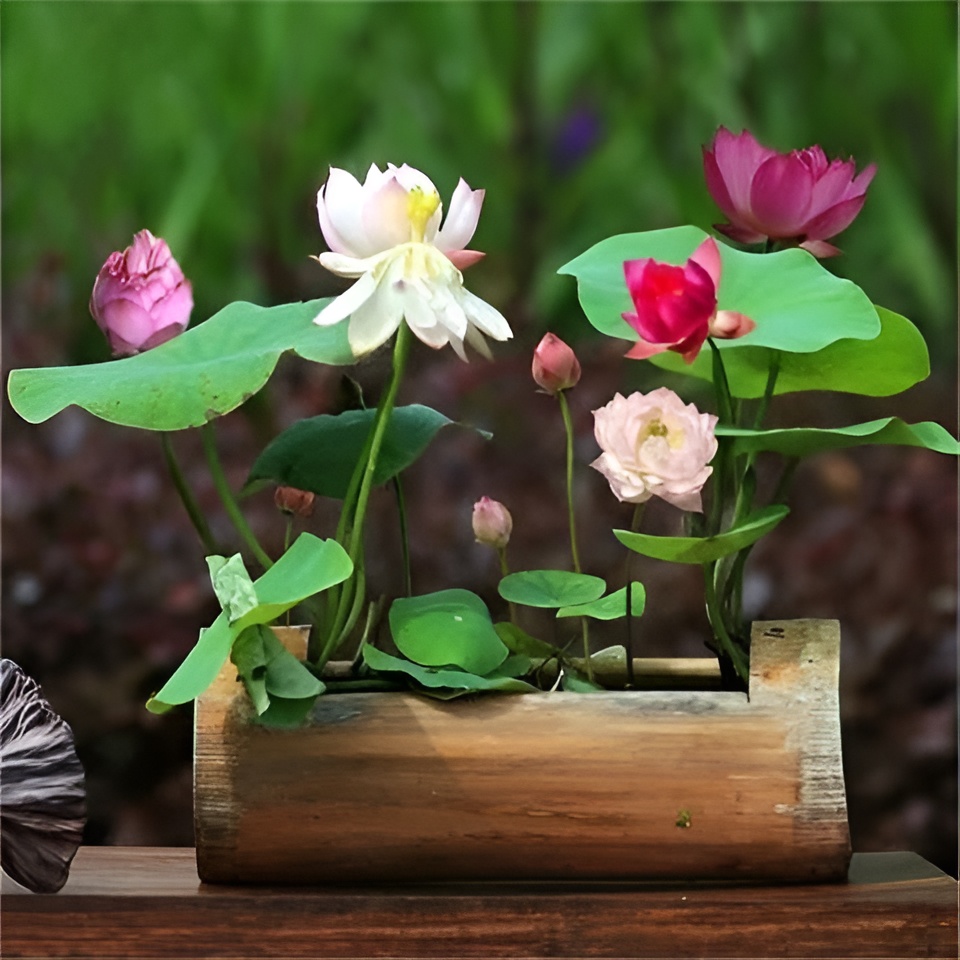 10PCS Bonsai Lotus Seeds for Planting