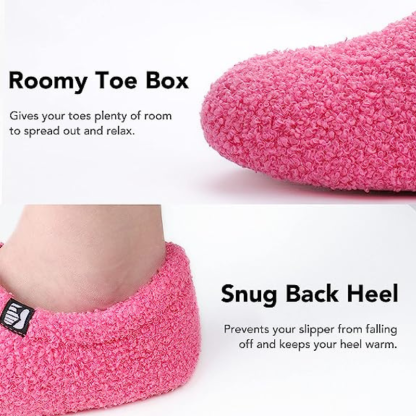 Teddy Fleece Closed Back Indoor Slipper-Viral Super Shop